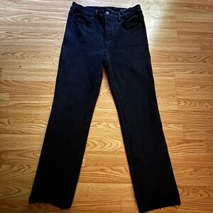 Good American Good Legs Straight Jean Size 10/30